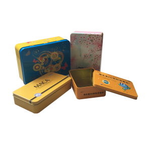 Rectangle Shape Metal Packaging Box Wholesale Cosmetic Packaging